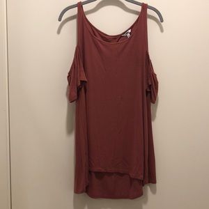 Cutout/off the shoulder Top